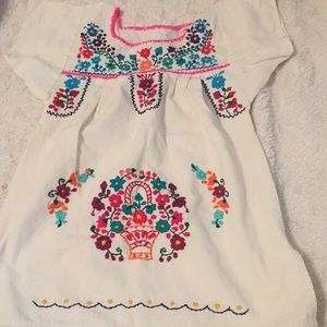 Girls Mexican Shirt